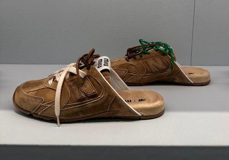 【Miu Miu】New Balance 530 コラボ ユニセックス ミュール Miu Miu x New Balance 530 Mules: A fashionable summer twist